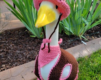 Cowgirl/Cowboy Outfit for Porch Goose