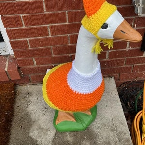 Porch Goose Candy Corn Outfit