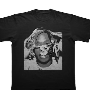 Asap Rocky RIOT Rowdy Pipe&#39;n T-Shirt
