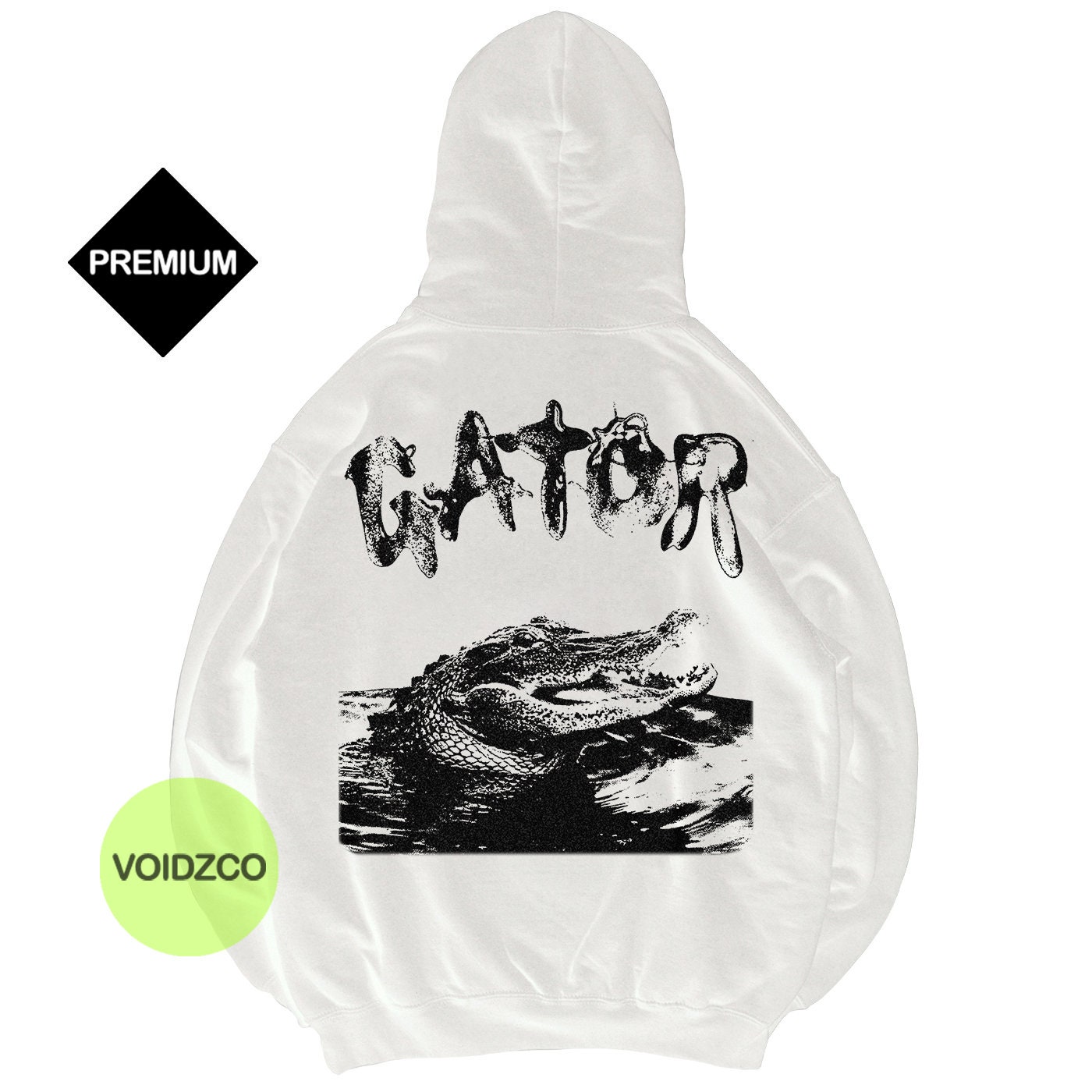 Premium Pouya Hoodie - Pouya GATOR Album Hoodie - Pouya Merch