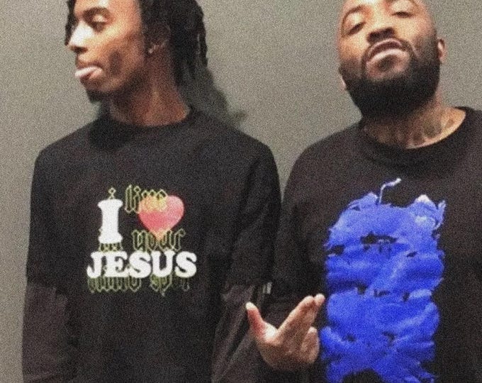 I Love Jesus Tee I Live in Your Blind Spot Tee Playboi Carti I Love Jesus Tee Playboi Carti Tee Opium Tee