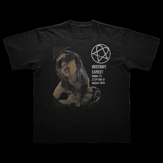 トップス destroy lonely merch opium Destroy Lonely T-shirt - Opium Tee - Streetwear - Opium
