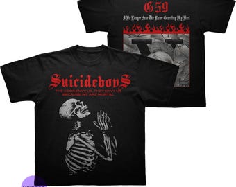 SUICIDEBOYS T-Shirt - SuicideBoys Merch - SuicideBoys G59 T-Shirt - G59 Merch - SuicideBoys