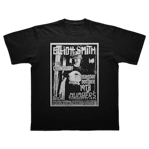 Camiseta limitada de Elliot Smith - Camiseta Elliot Smith Tour - Camiseta vintage de Elliot Smith - Regalo de Elliot Smith - Mercancía de Elliot Smith