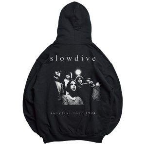 Slowdive Hoodie - Slowdive Vintage Hoodie - Souvlaki Tour - My Bloody Valentine Hoodie - Elliott Smith Hoodie