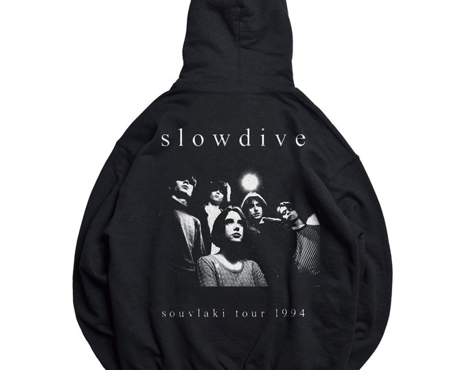Slowdive Hoodie - Slowdive Vintage Hoodie - Souvlaki Tour - My Bloody Valentine Hoodie - Elliott Smith Hoodie