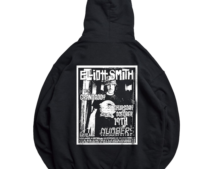 Elliott Smith Hoodie - Elliott Smith Merch - Elliott Smith Either/Or Hoodie