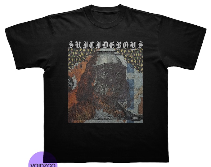 SuicideBoys Album T-Shirt - SuicideBoys Gift T-Shirt - SuicideBoys Merch - SuicideBoys - G59 Tour - Scrim Ruby Da Cherry