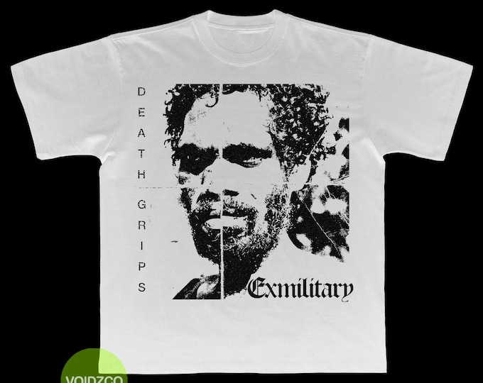 Death Grips Exmilitary T-Shirt Death Grips Vintage T-Shirt Stefan Burnett T-Shirt