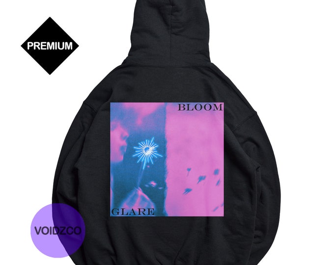 Glare Band Hoodie  - Glare Bloom Hoodie - Glare Into You Hoodie - Void In Blue Hoodie - Glare Blank T-Shirt