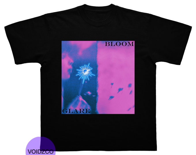 Glare Band T-Shirt - Glare Void in Blue - Glare Bloom T-Shirt - Glare Band Gift