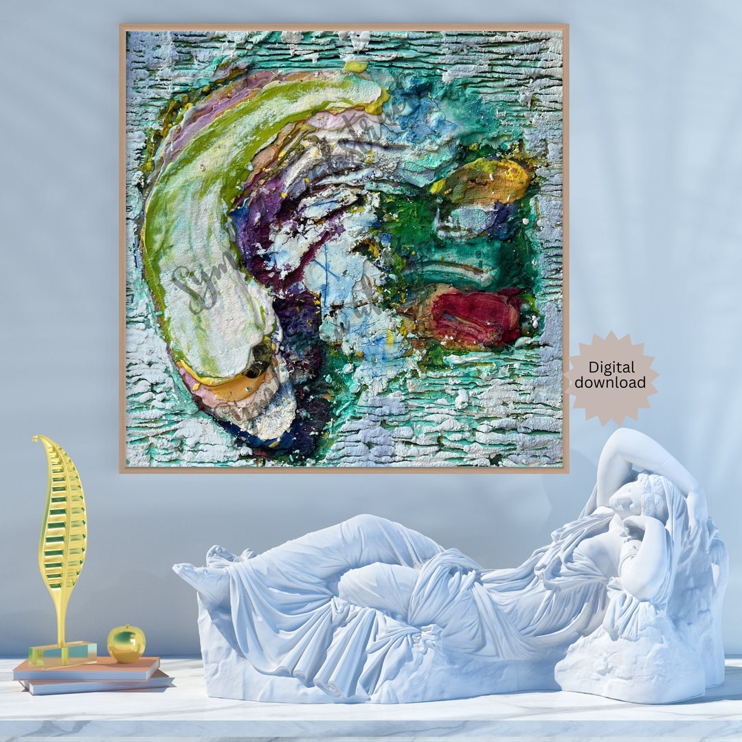 Textured Abstract Art Print, Modern Home Decor (digital Download) - Etsy