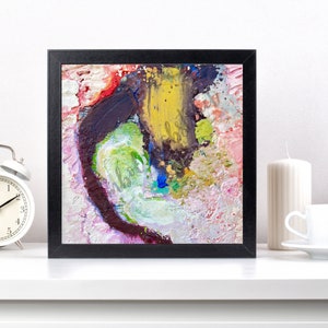 Square abstract wall art,Modern abstract art, Large square abstract art, Modern home decor, Living room abstract wall art, Abstract print