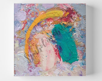Modern Abstract Art Print, Colorful Home Decor (Digital Download)