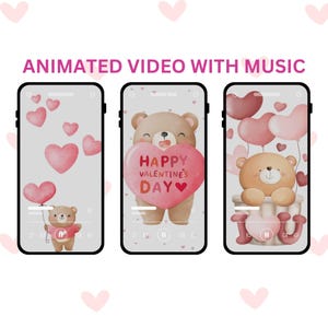 Valentijnsdag, e-card, geanimeerde kaart, valentijnskaart, digitale valentijnskaart, elektronische valentijnskaart, mobiele video, directe download