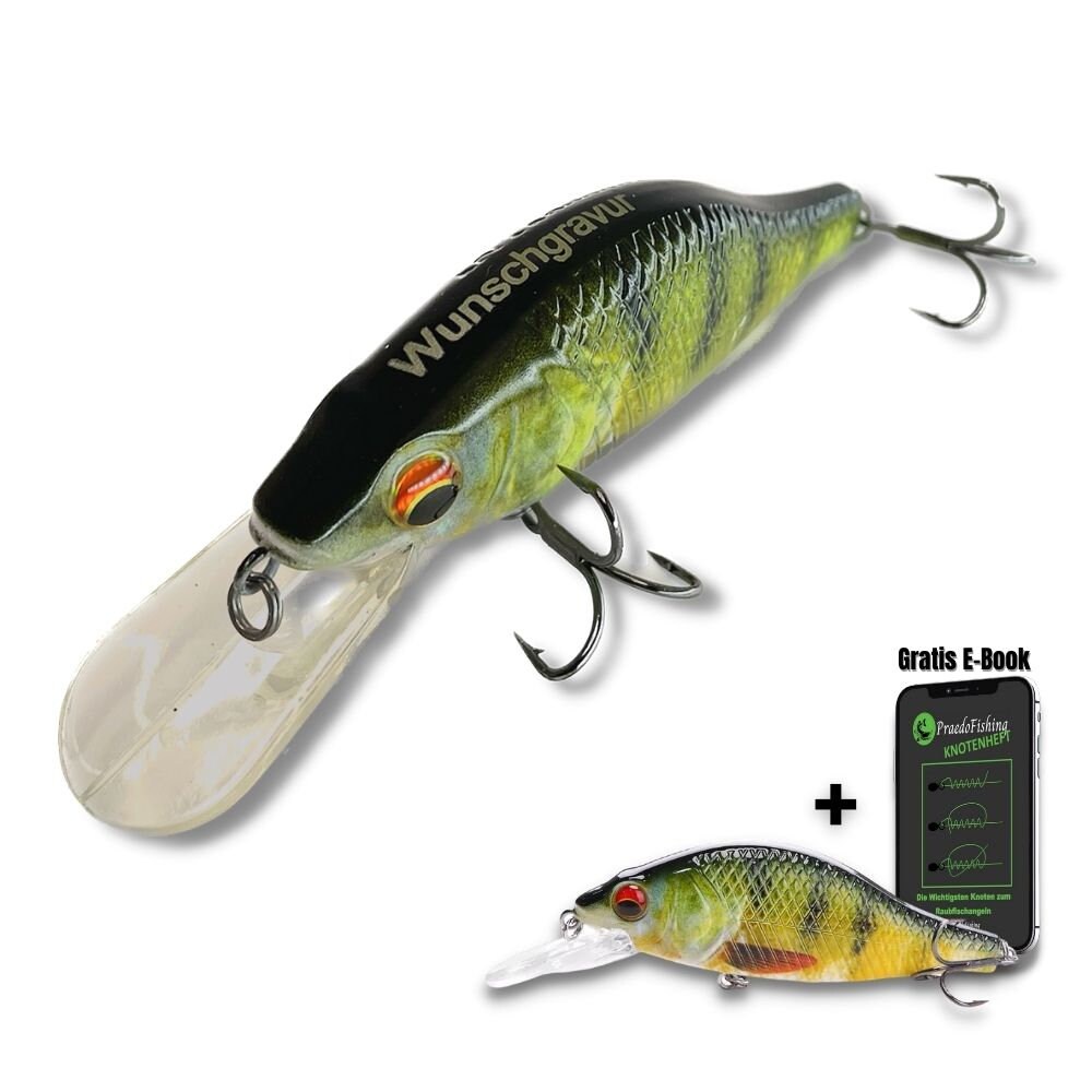 PRAEDO APEX Premium Fishing Lures With Engraving Personalized Fishing
