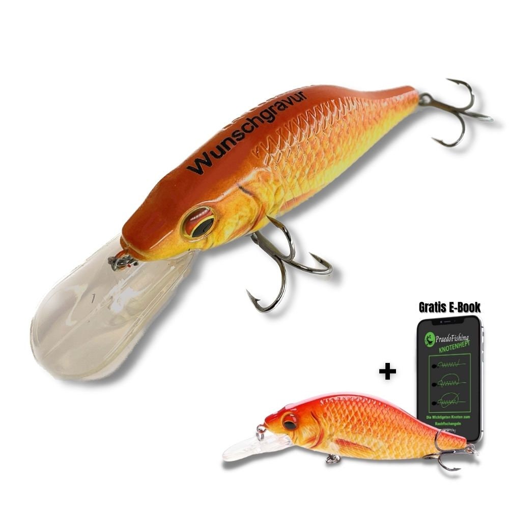 PRAEDO APEX Premium Fishing Lures With Engraving Personalized Fishing
