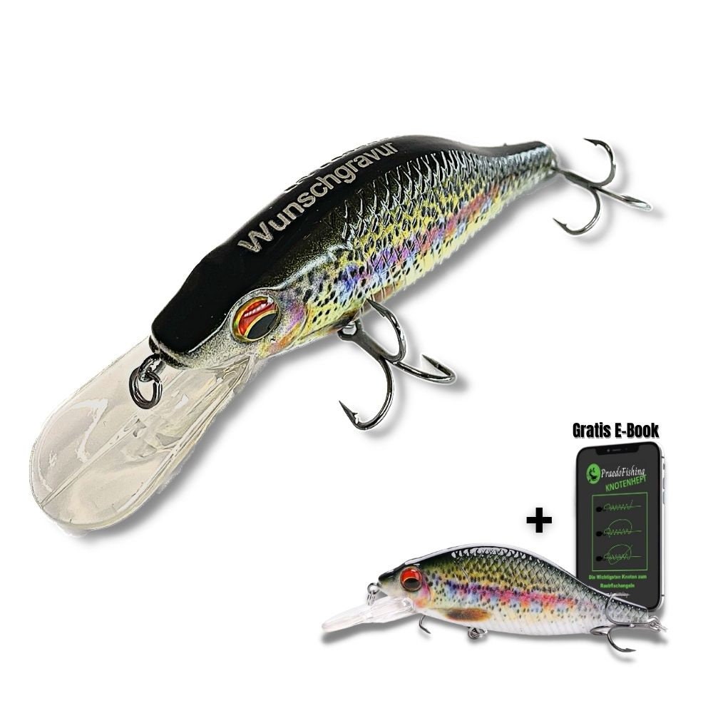 PRAEDO APEX Premium Fishing Lures With Engraving Personalized Fishing