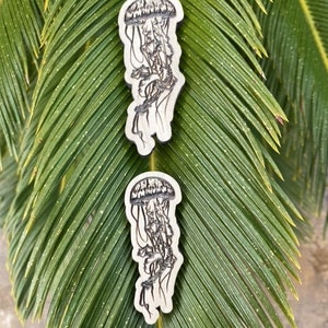 Solid Wood Beach and Ocean Magnets l Coastal Magnets l Refrigerator Magnets l Sea Life Magnets | Beach Magnets | Custom Magnet