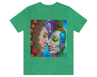 The Mistletoe Kiss - Unisex Jersey Short Sleeve Tee