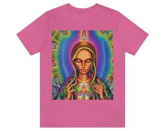 The Virgin of Guadalupe - Unisex Jersey Short Sleeve Tee