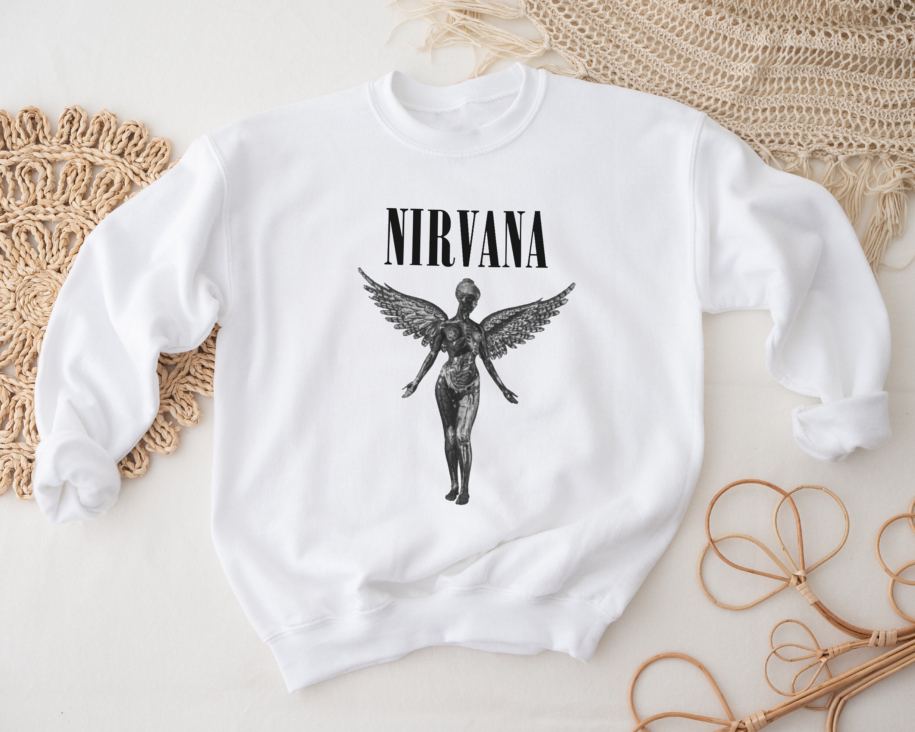 Discover Unisex Nirvana Sweatshirt, Smells Like Teen Spirit Sweatshirt, Come As You Are Sweatshirt