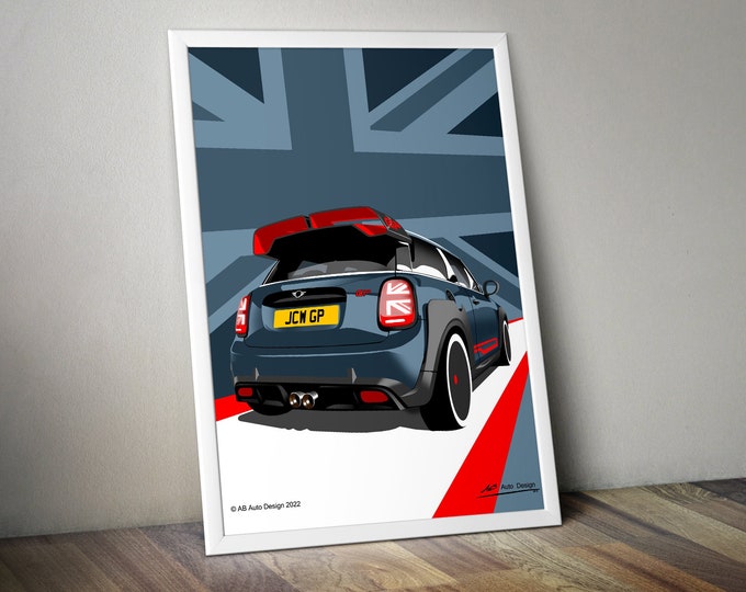 MINI John Cooper Works GP Poster - Etsy UK