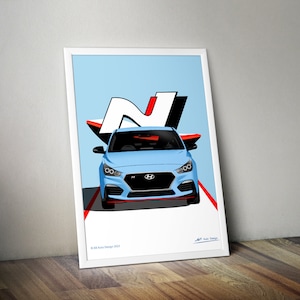 Hyundai I30 N Poster