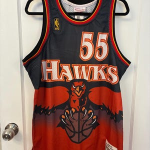 Mitchell & Ness Dikembe Mutombo Atlanta Hawks Hardwood Classics Jersey XL