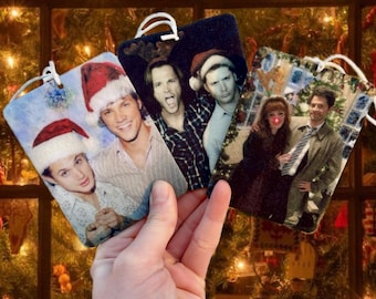 Supernatural Christmas car fresheners