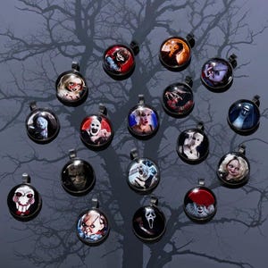 Horror Movie character keychain collection