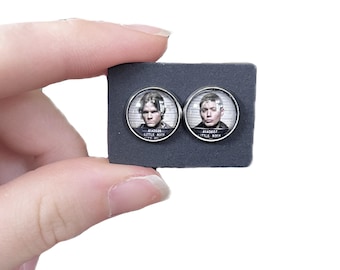 Pretty Boy Jailbirds stud earrings