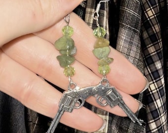 Dean “My Daddy’s Got a Gun” earrings