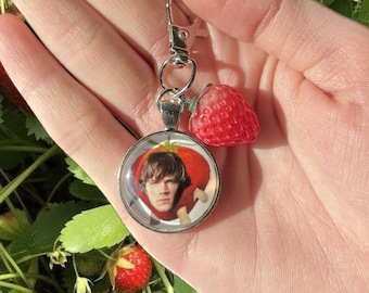 Strawberry Sam keychain
