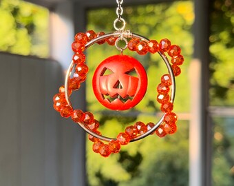 Halloween Sunrise suncatcher