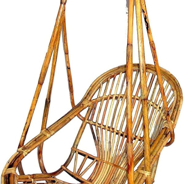 Rattan Swing Chair Etsy