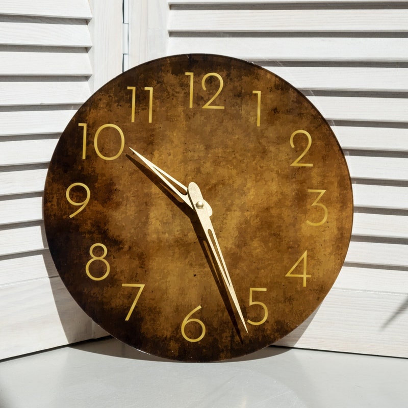 Vintage Wall Clock - Etsy