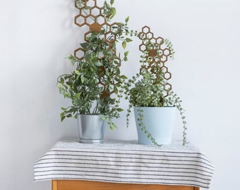 Honeycomb Plant Trellis, Wooden Trellis Planter, Plant Trellis for Indoor  Plant, Honey Comb Display, Boho Plant Trellis, Garden Trellis - Etsy