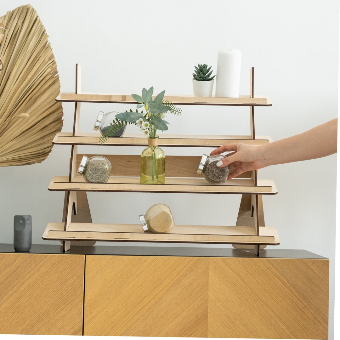 Craft Fair Display Stand Wood, Small Wooden Display Shelf, Craft Market