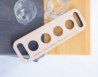 Custom beer flight board,Wine tasting board,Beer flight paddle,Beer sampler tray,Wood beer flight,Whiskey flight board,Bourbon tasting board