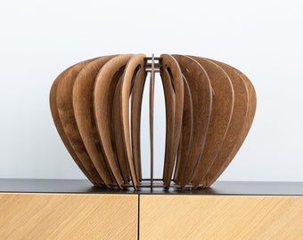 Holz Pendelleuchte, Holz Kronleuchter Beleuchtung, Moderne Pendelleuchte, Holz Lampenschirm, Moderne Leuchte Holz Ast, Hängelampe