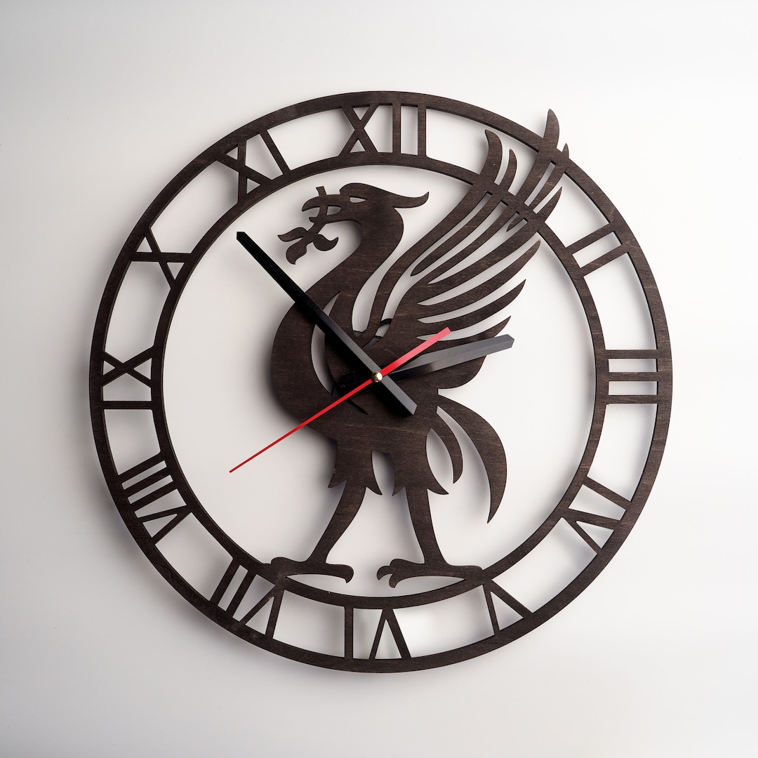 Liverpool Clock Liverpool Wood Clock Handmade Wood Clock Etsy UK
