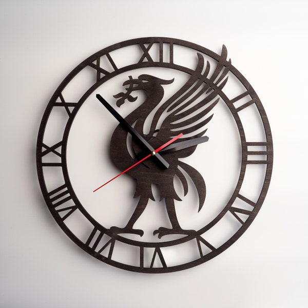 Liverpool clock, Liverpool sign, Liverpool fc wall art, Liverpool wall art, Liverpool fan gift