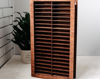 Porte-cassette, Boîtier en bois pour rubans adhésifs, Support pour cassettes, Présentoir pour rubans adhésifs, Ruban adhésif en bois, Cassette en bois, Coffret en bois, Porte-ruban, Ruban adhésif