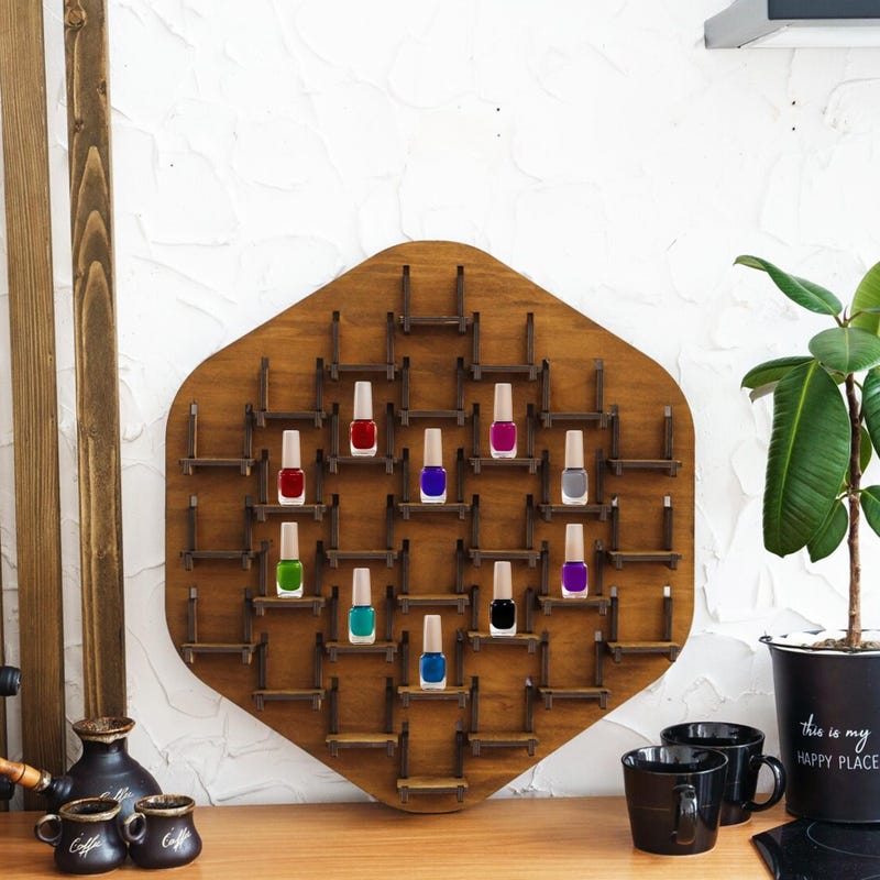 Nail Polish Rack - Etsy