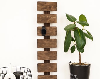 Watch storage wall, Watch holder wood, Watch display case wall, Watch display stand, Watch organizer for men, Watch hanger, Watch rack