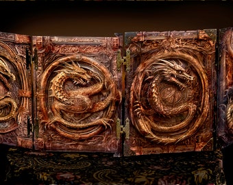 Game Master Screen, RPG Dungeon Master, D&D screen, Roleplay, Book