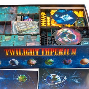 Twilight Imperium organizer. Compatible with 4th Edition + Prophesy of Kings