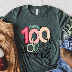 100 Days of School Shirt, 100 Day Shirt, 100th Day Of School Celebration, Student Shirt,Back to School Shirt, Gift For Teacher