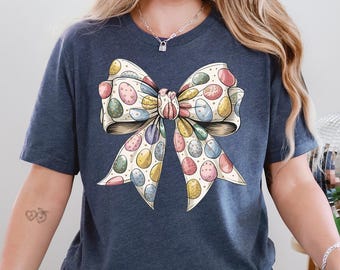 Easter Shirt, Happy Easter Sweatshirt, Coquette Easter Shirts, Easter Shirt for Kids, Easter T Shirt for Women,Coquette Bunny Tee,Easter Egg